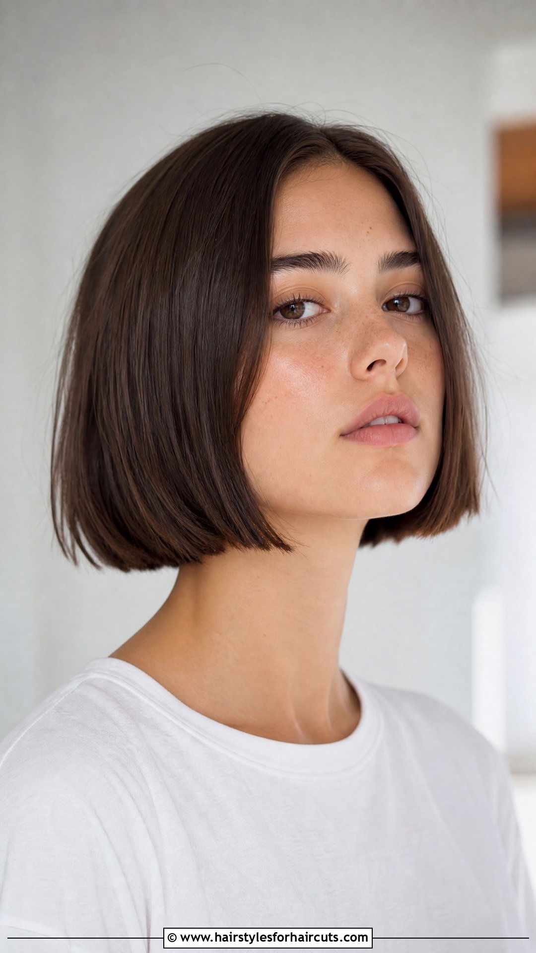 Chin Length Bob - 25 low haircuts for ladies with round face - 25 low haircuts for ladies with round face