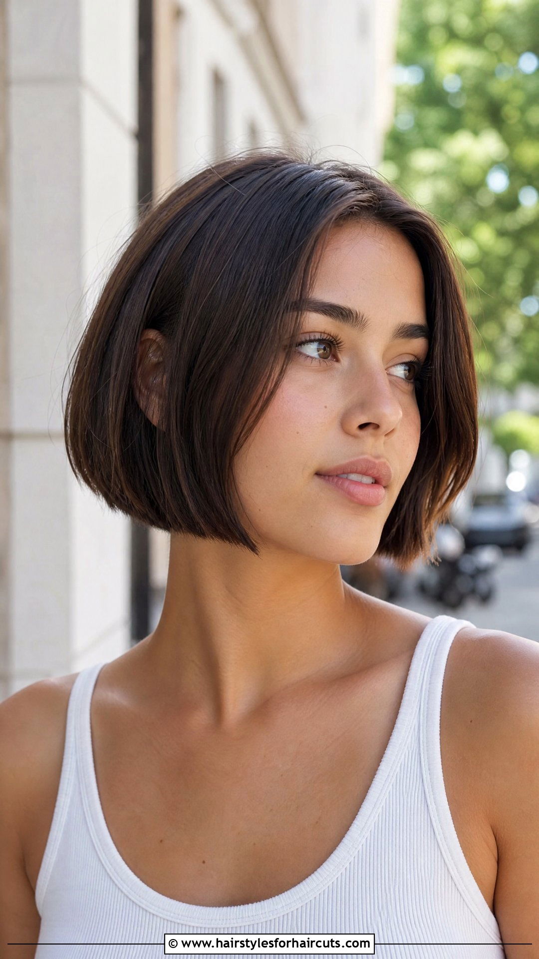 Chin Length Bob Haircut - 25 womans hairstyles - 25 woman's hairstyles