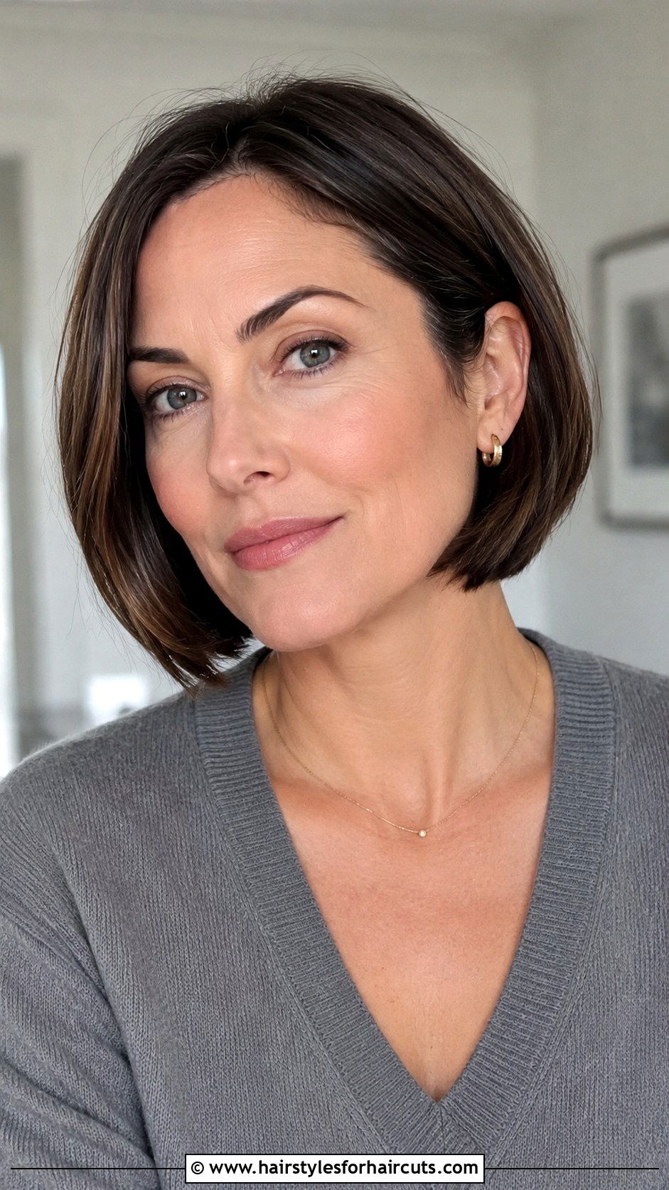 Chin Length Bob Haircut - 25 40s hairstyles - 25 40s hairstyles