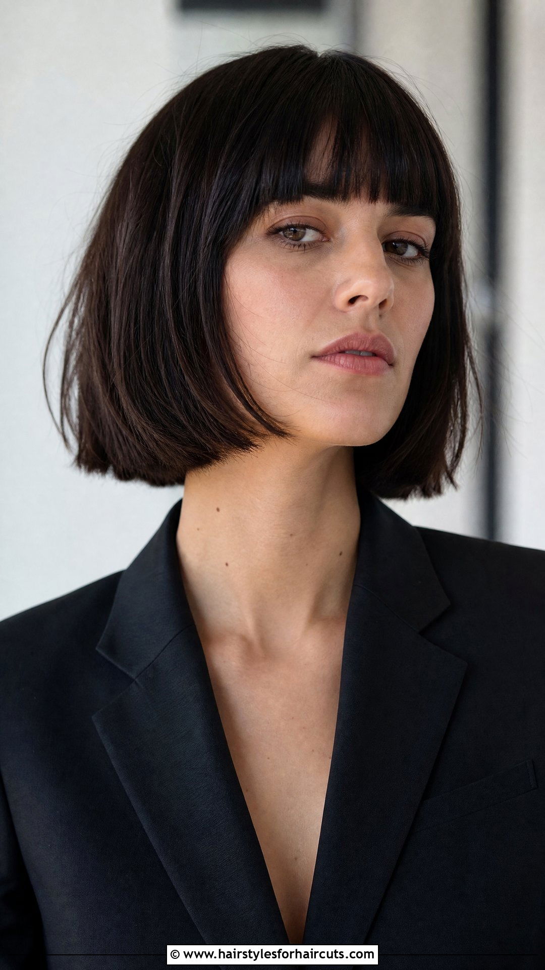 Chin Length Bob With Bangs - 25 hairstyles for thin hair over 40 - 25 hairstyles for thin hair over 40