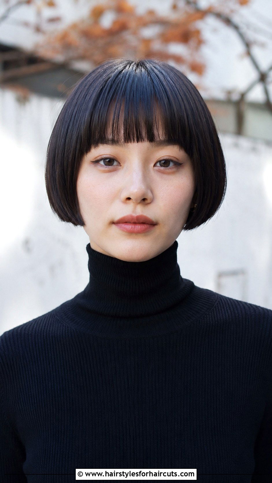 Chin Length Bowl Cut - 25 chin length hairstyles for women - 25 chin length hairstyles for women