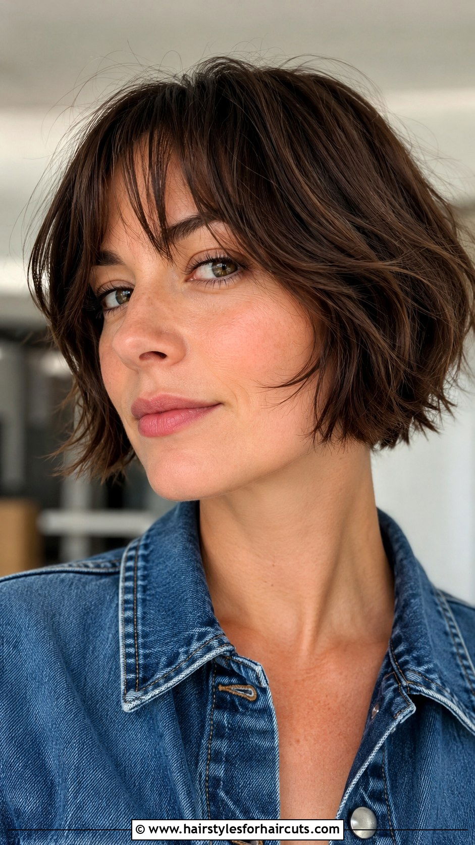 Chin Length Choppy Bob - 25 choppy bob hairstyles for fine hair - 25 choppy bob hairstyles for fine hair