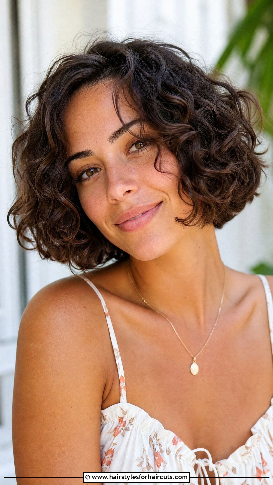 Chin Length Curly Bob - 25 hairstyles over 65 - 25 hairstyles over 65