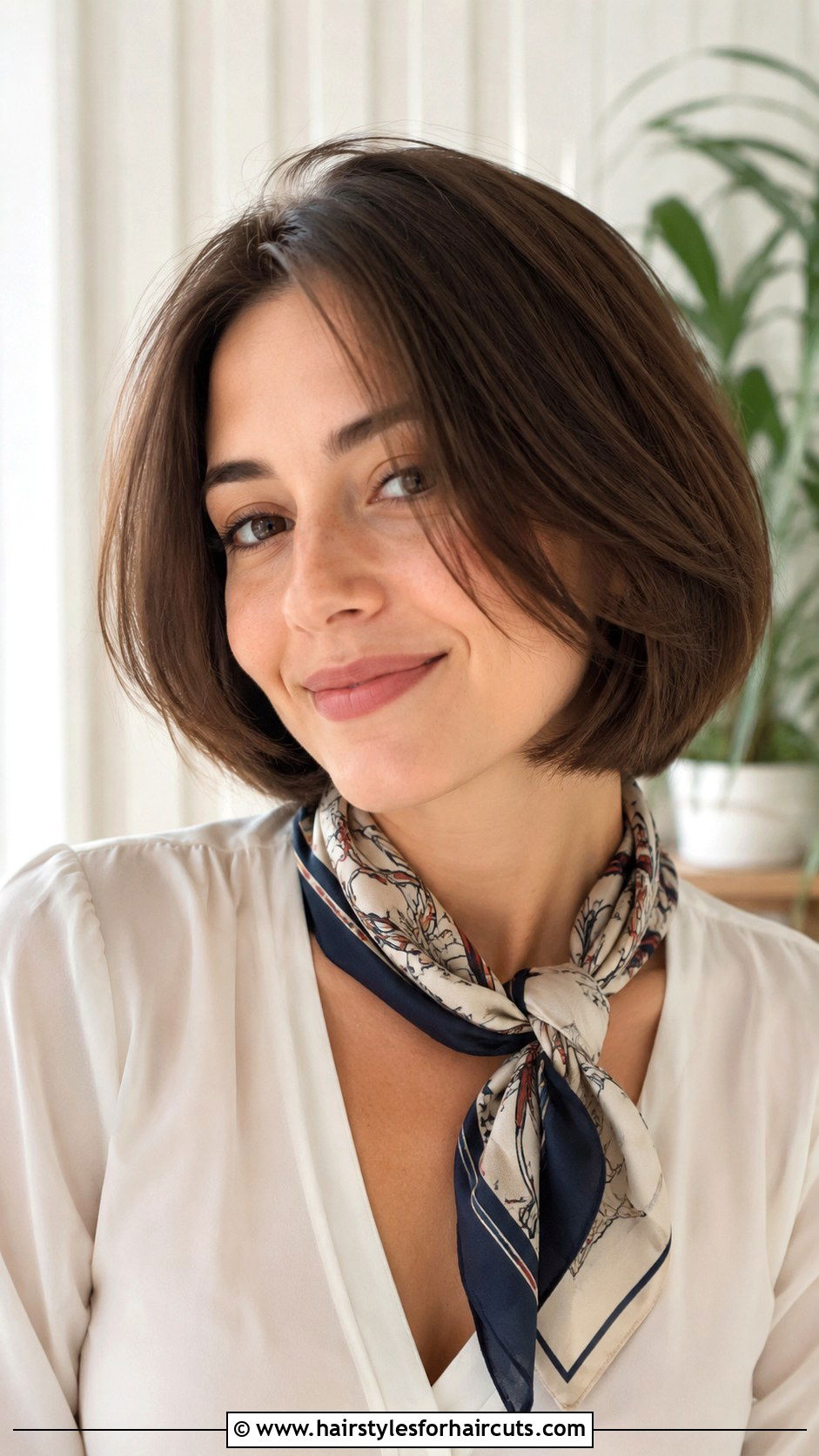 Chin Length Layered Bob - 25 short haircuts for people with thin hair - 25 short haircuts for people with thin hair