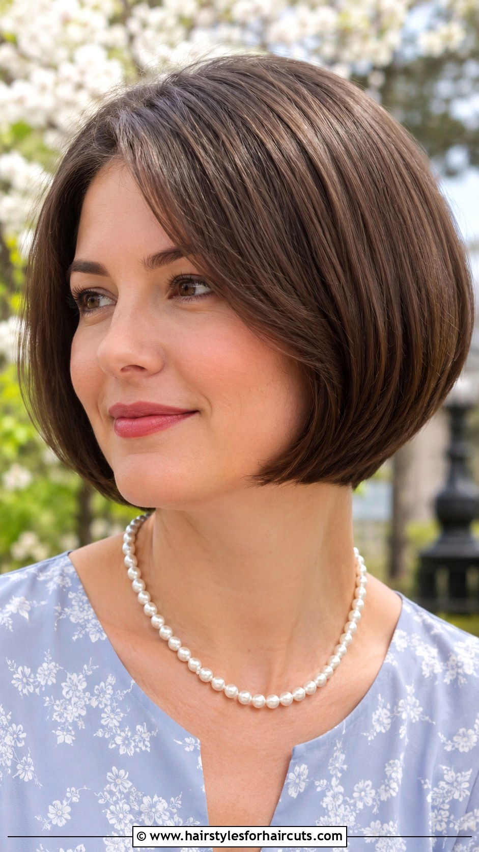 Chin Length Rounded Bob - 25 chin length hairstyles for women - 25 chin length hairstyles for women