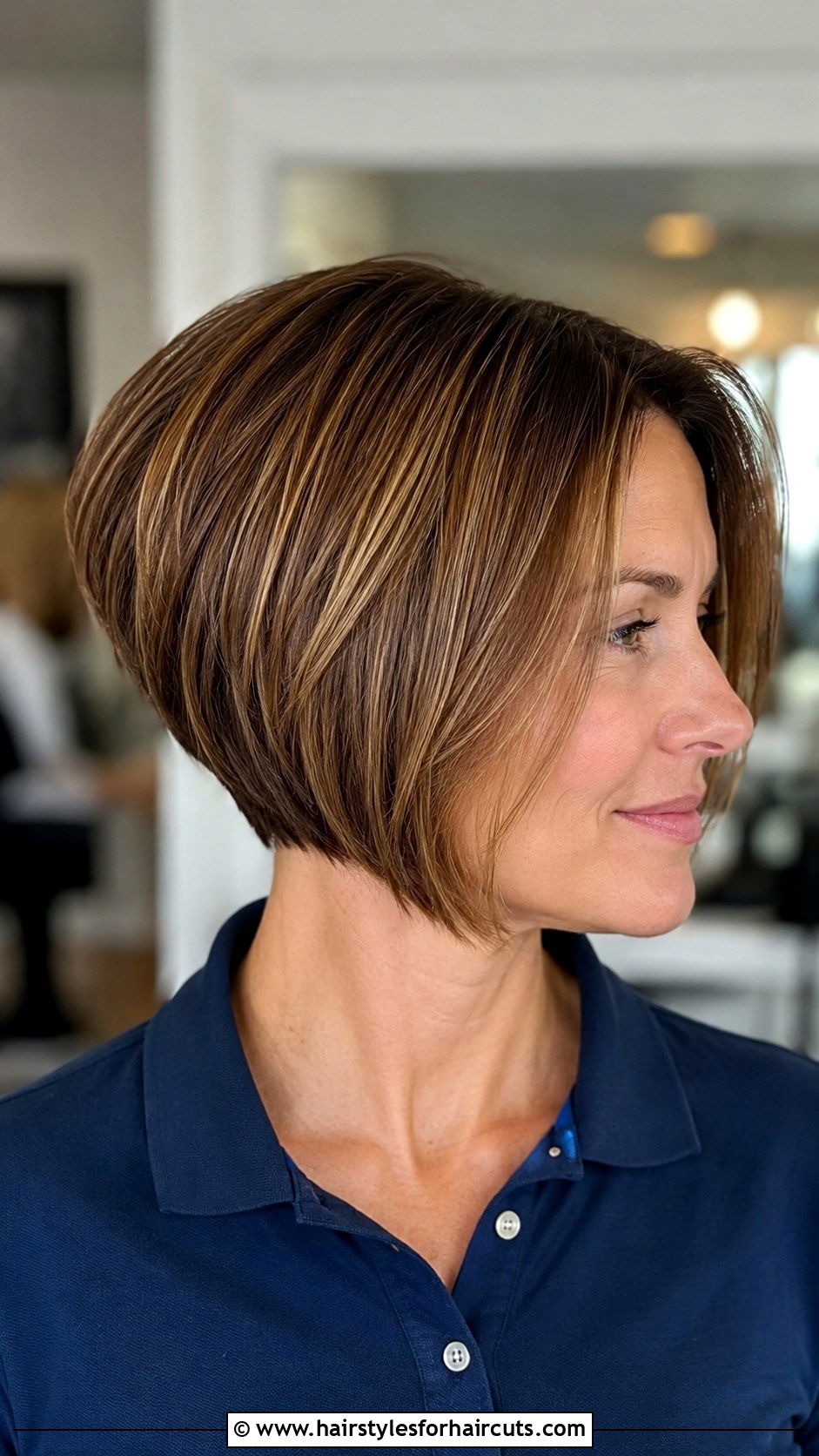 Chin Length Wedge Cut - 25 chin hairstyles - 25 chin hairstyles