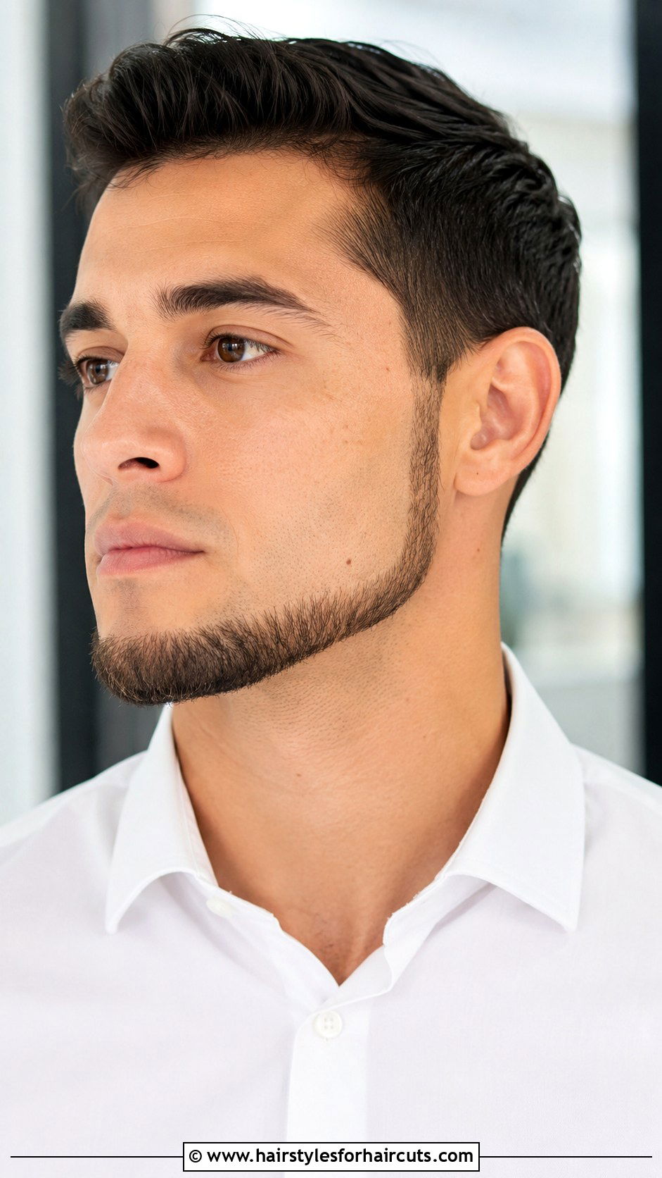 Chinstrap Beard - 25 facial hairstyles without mustache - 25 facial hairstyles without mustache