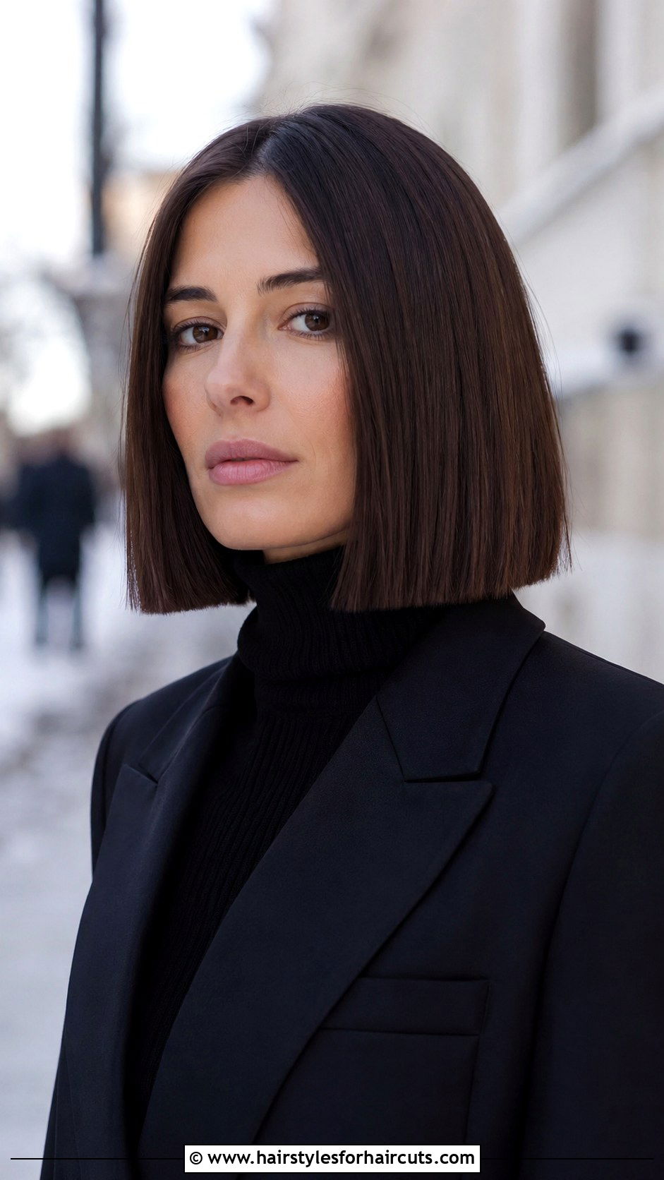 Chocolate Brown Blunt Cut - 25 chocolate brown hairstyles - 25 chocolate brown hairstyles