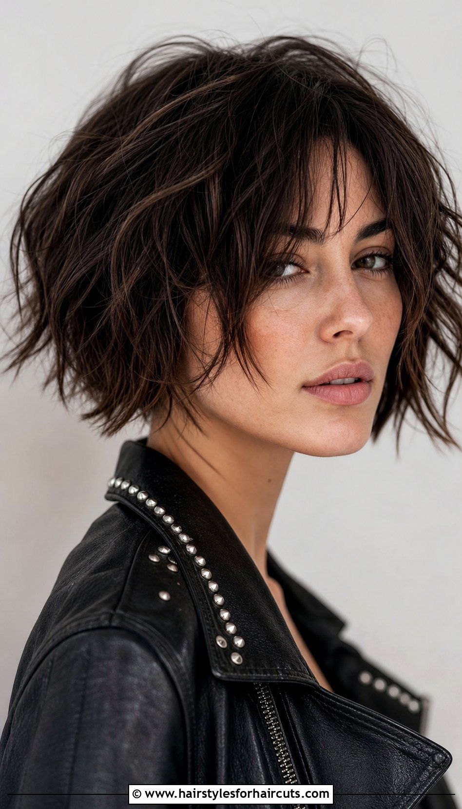 Chopped Layered Bob For 2A Hair - 25 haircuts for 2a hair - 25 haircuts for 2a hair