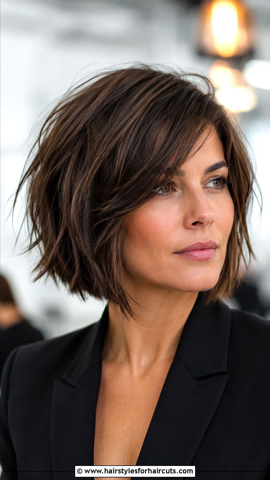 Choppy A Line Bob - 25 choppy haircuts - 25 choppy haircuts