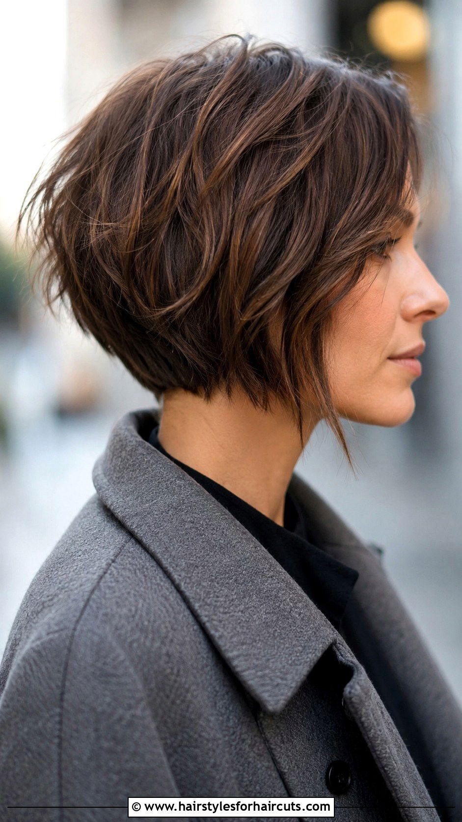 Choppy Angled Bob - 25 choppy edgy haircuts for medium length hair - 25 choppy edgy haircuts for medium length hair