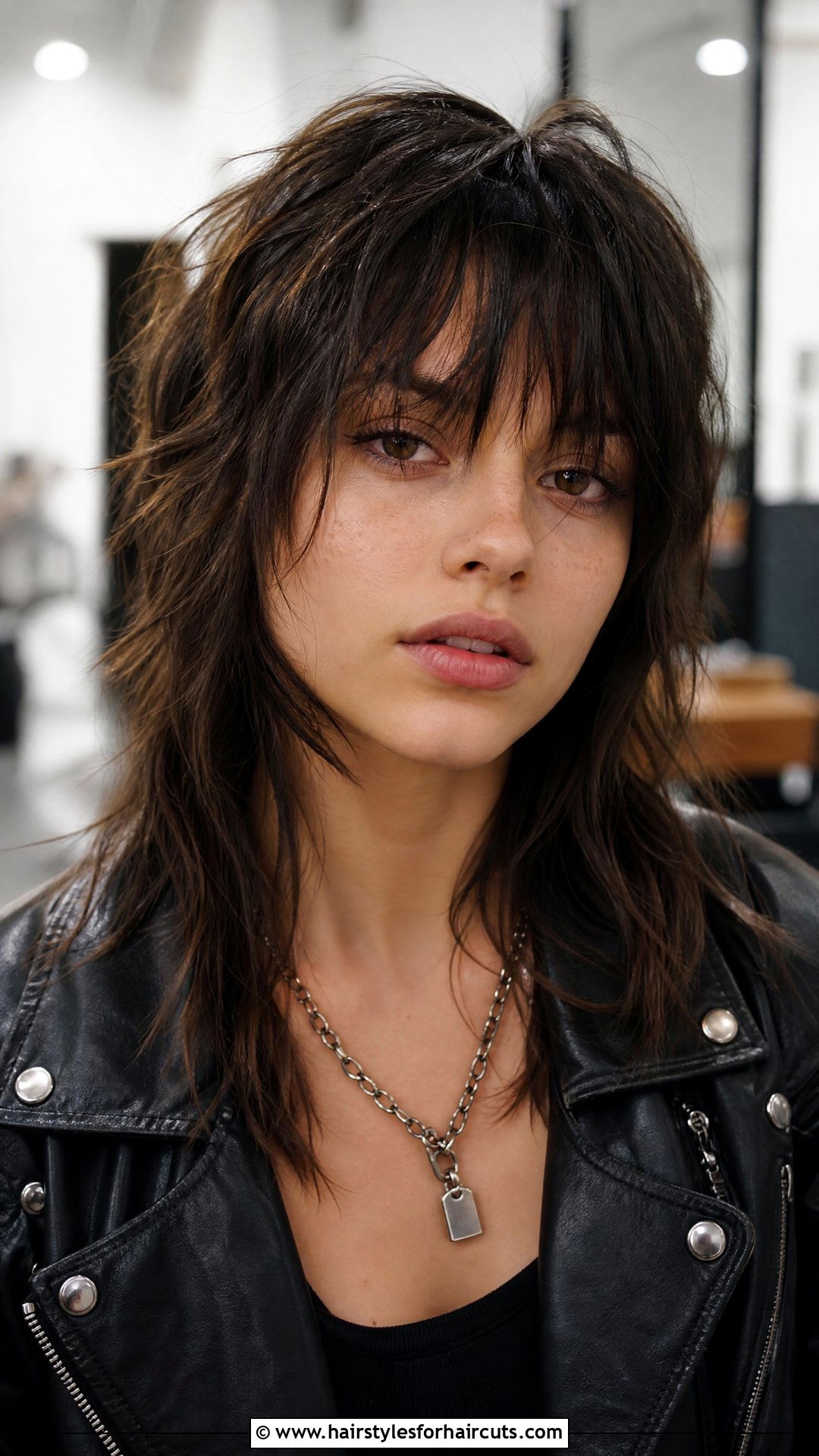 Choppy Bangs Wolf Haircut - 25 haircuts for bangs - 25 haircuts for bangs