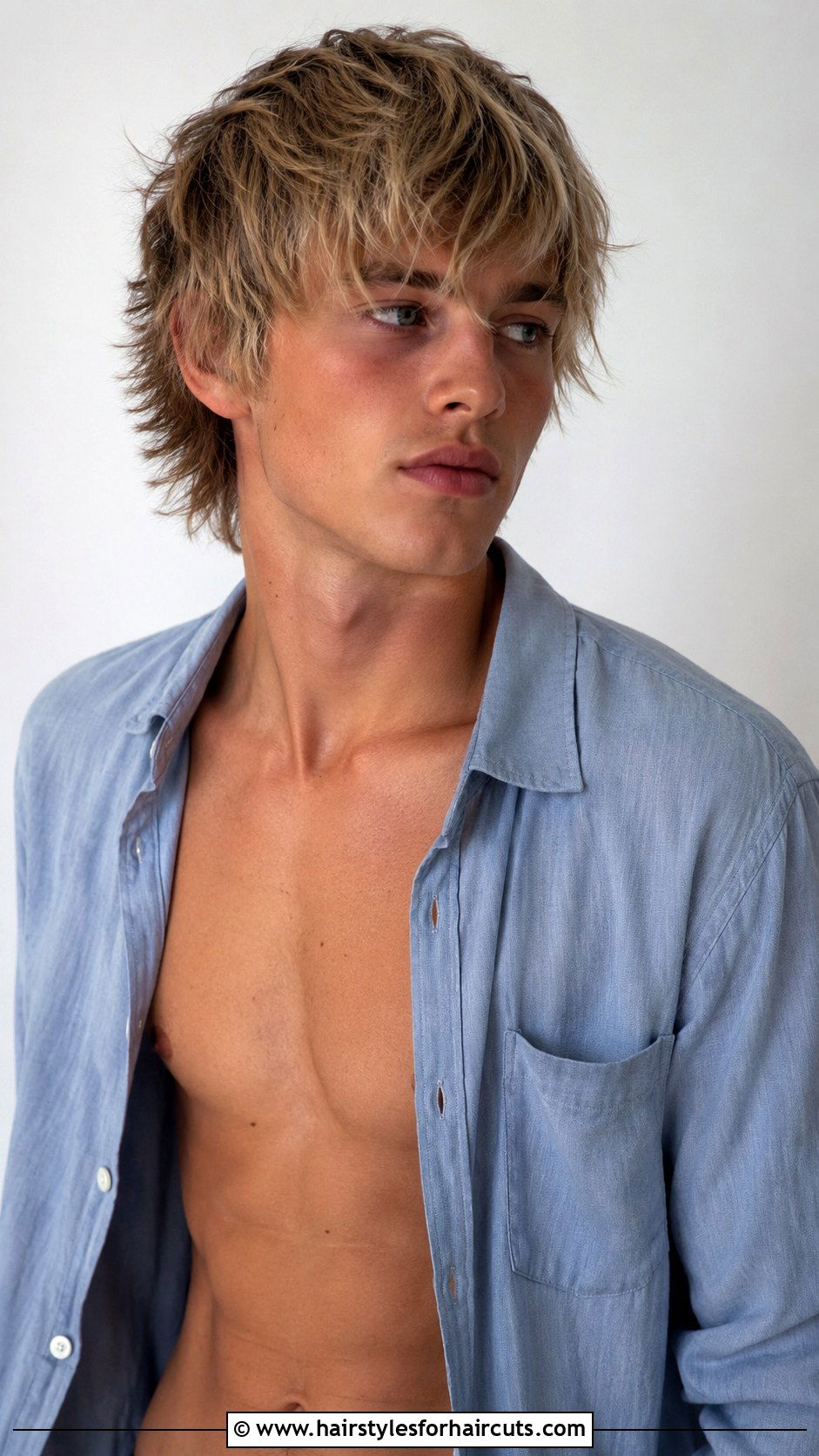 Choppy Beach Boy Layers - 25 beach boy haircuts - 25 beach boy haircuts