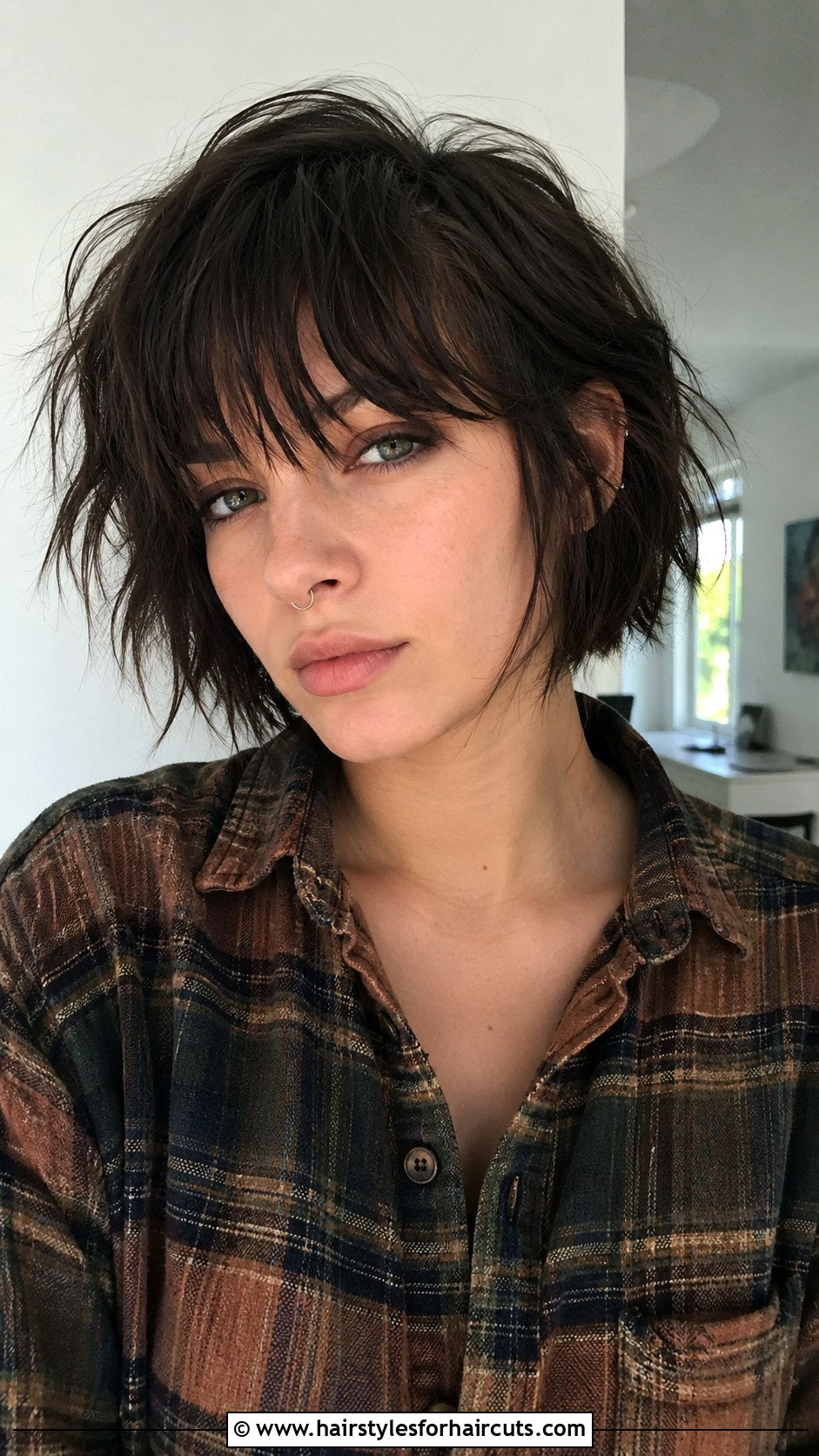 Choppy Bob - 25 aesthetic hairstyles for short hair - 25 aesthetic hairstyles for short hair