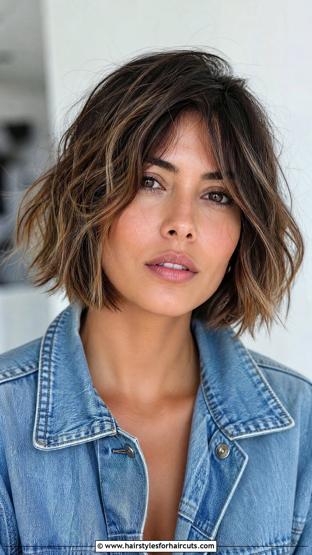 Choppy Bob - 25 womens hairstyles for thick wavy hair - 25 womens hairstyles for thick wavy hair