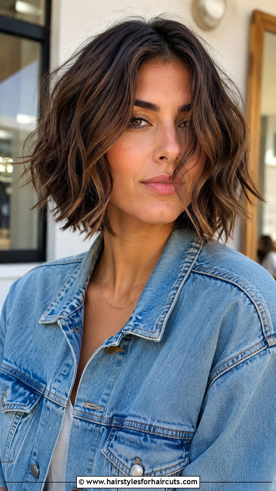 Choppy Bob - 25 hairstyles to hide thinning hair - 25 hairstyles to hide thinning hair