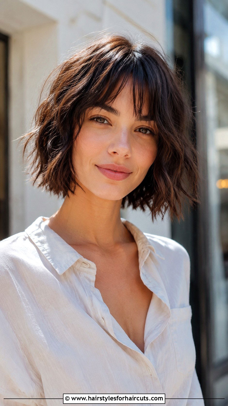 Choppy Bob - 25 hairstyles women fine hair - 25 hairstyles women fine hair