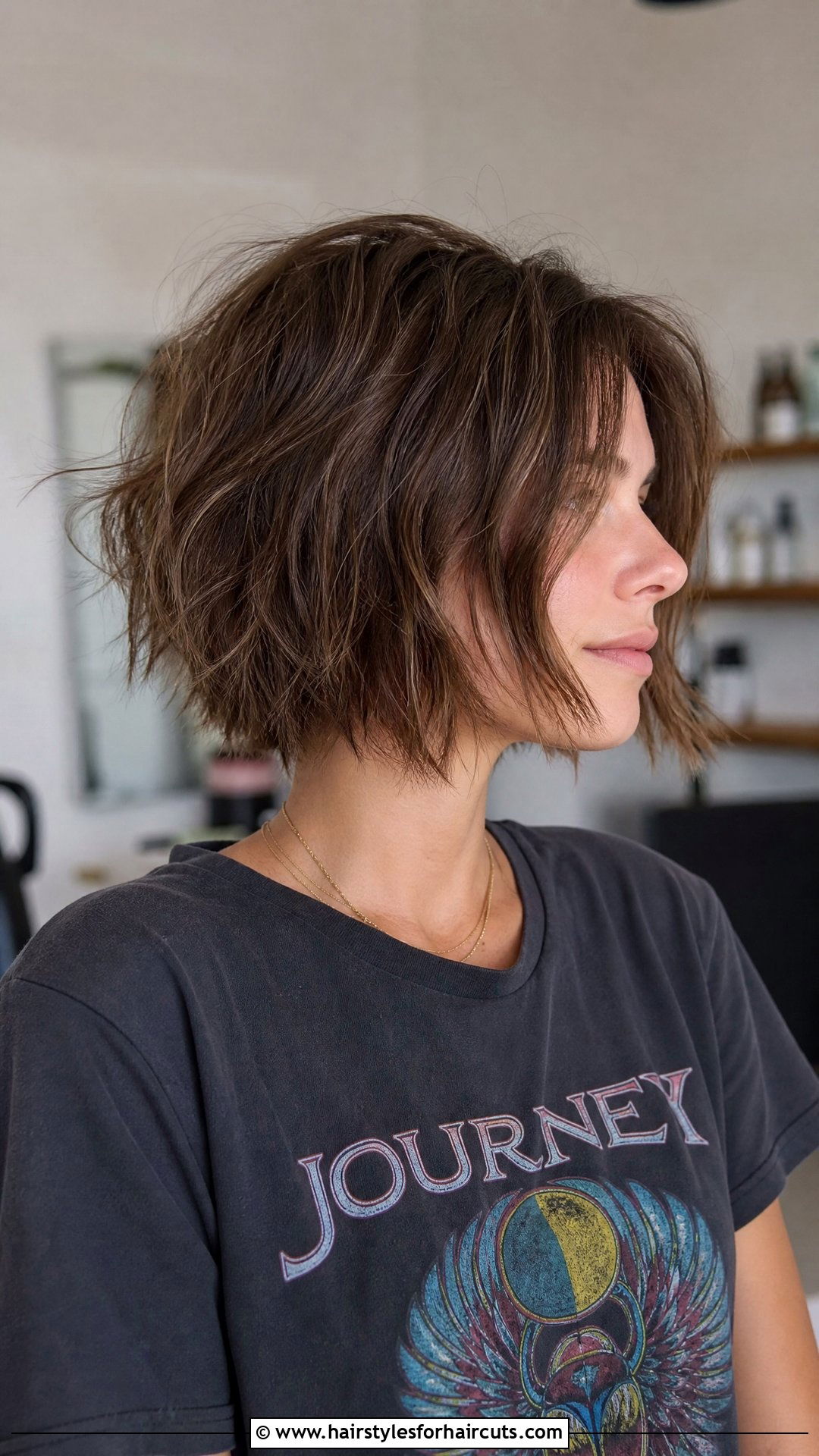 Choppy Bob For Flat Hair - 25 flat haircuts - 25 flat haircuts