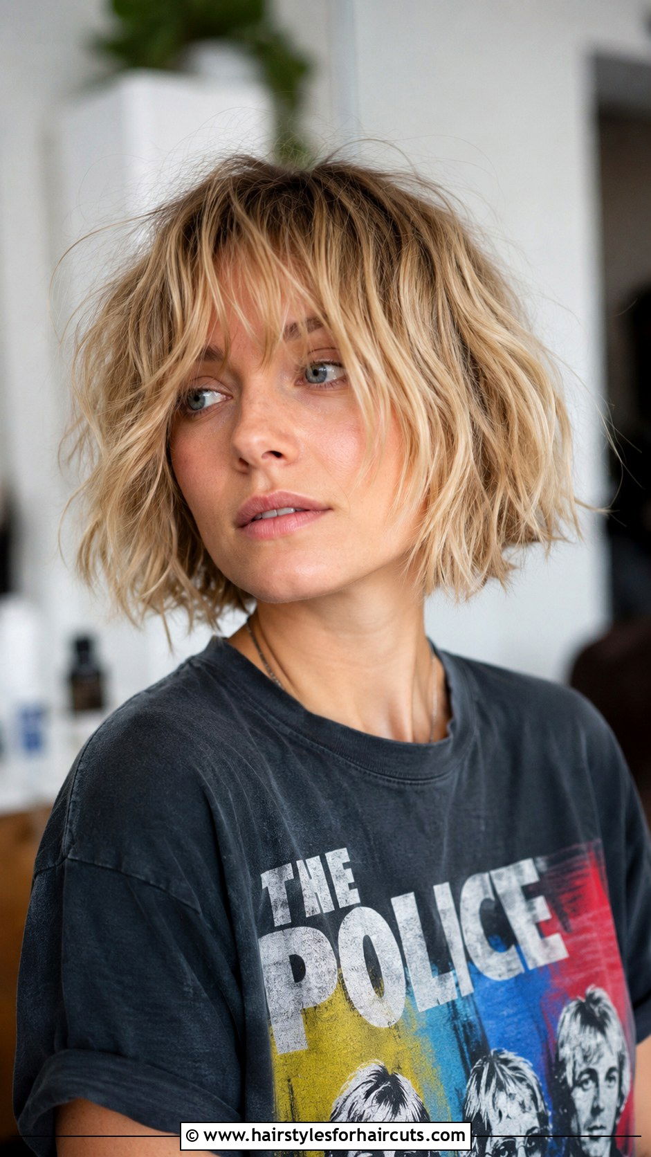 Choppy Bob Haircut - 25 haircuts for square faces - 25 haircuts for square faces