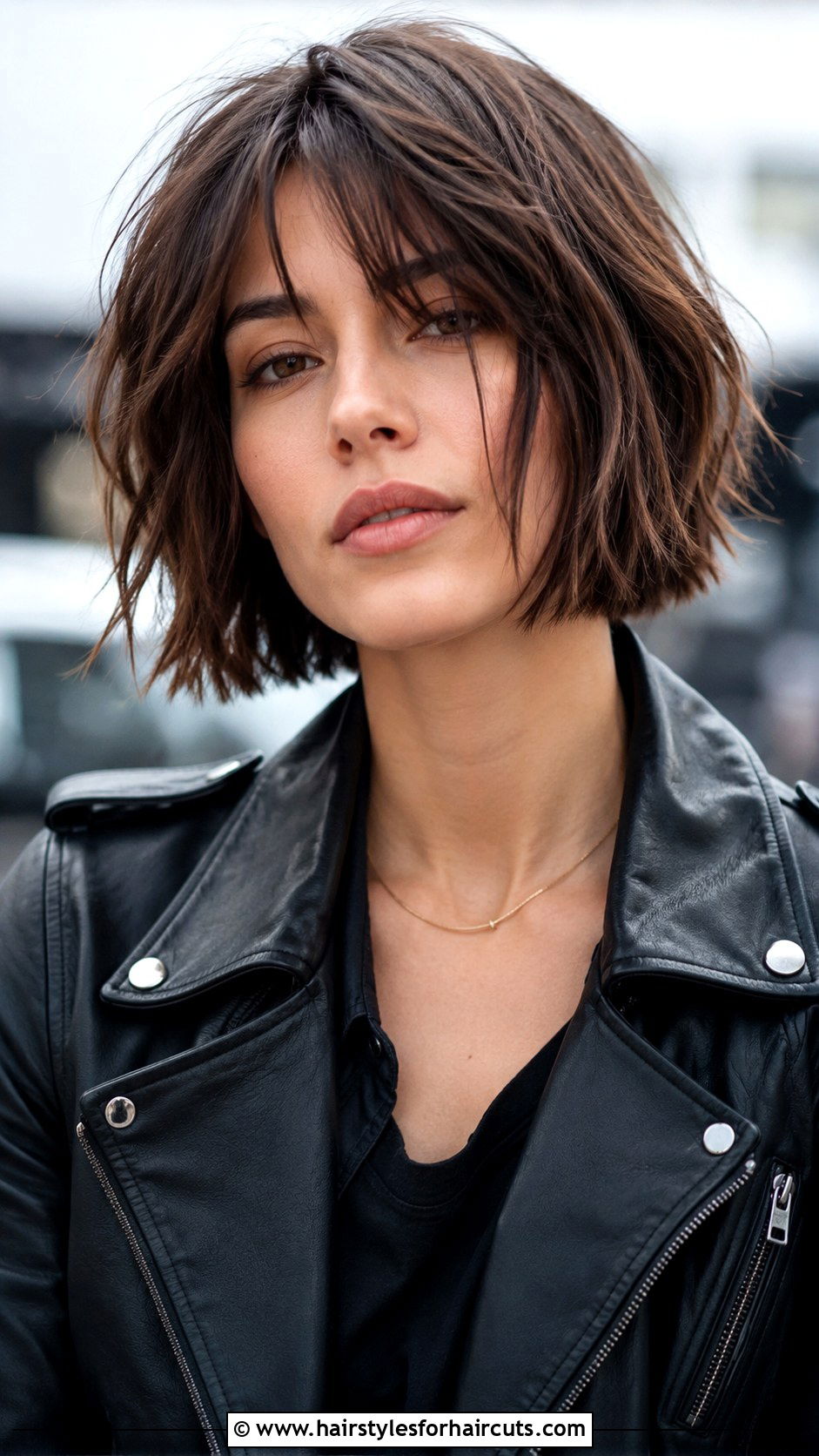 Choppy Bob Haircut - 25 haircuts for straight thin hair - 25 haircuts for straight thin hair