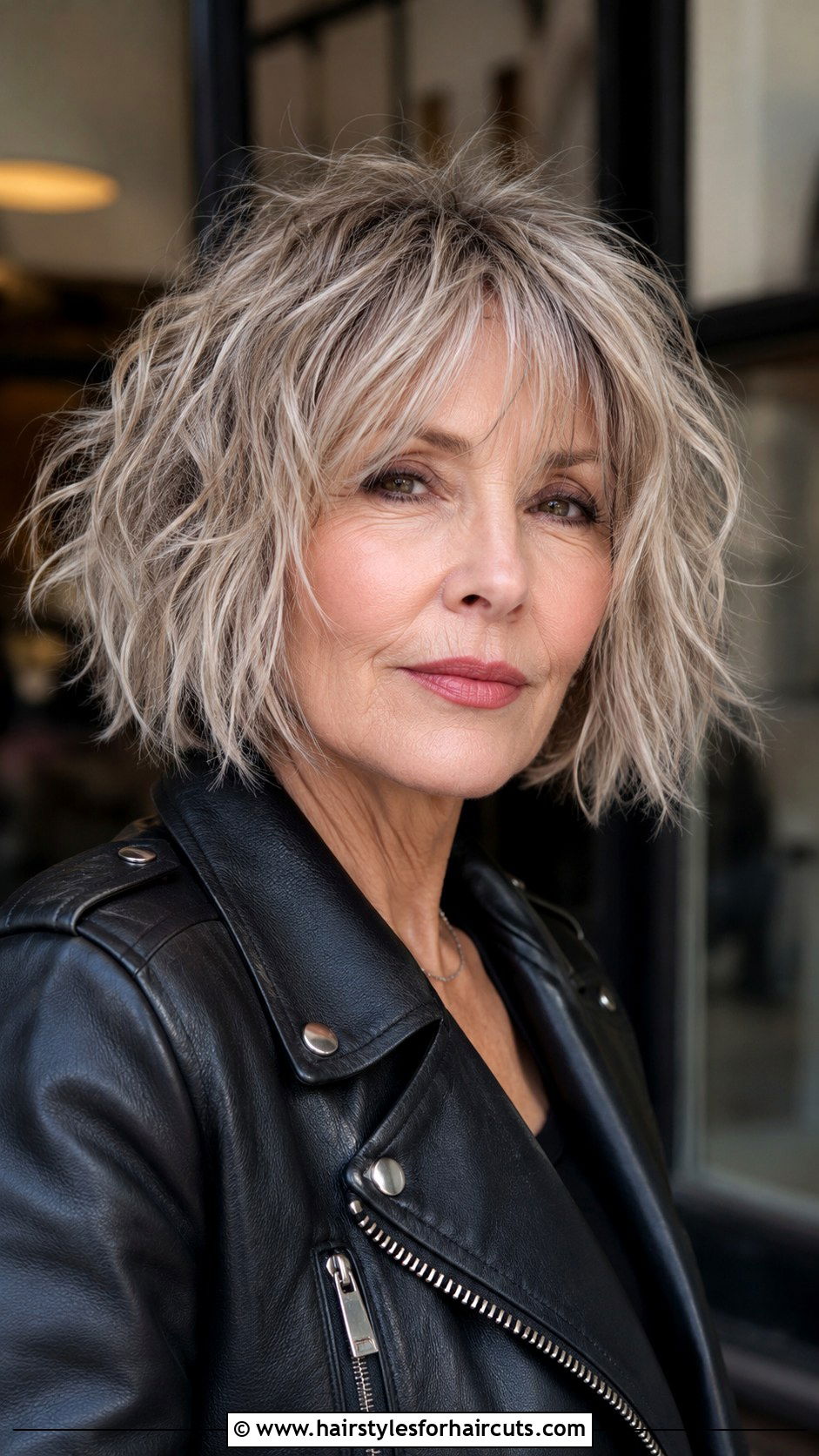 Choppy Bob Haircut - 25 haircuts for women in their 50s - 25 haircuts for women in their 50s