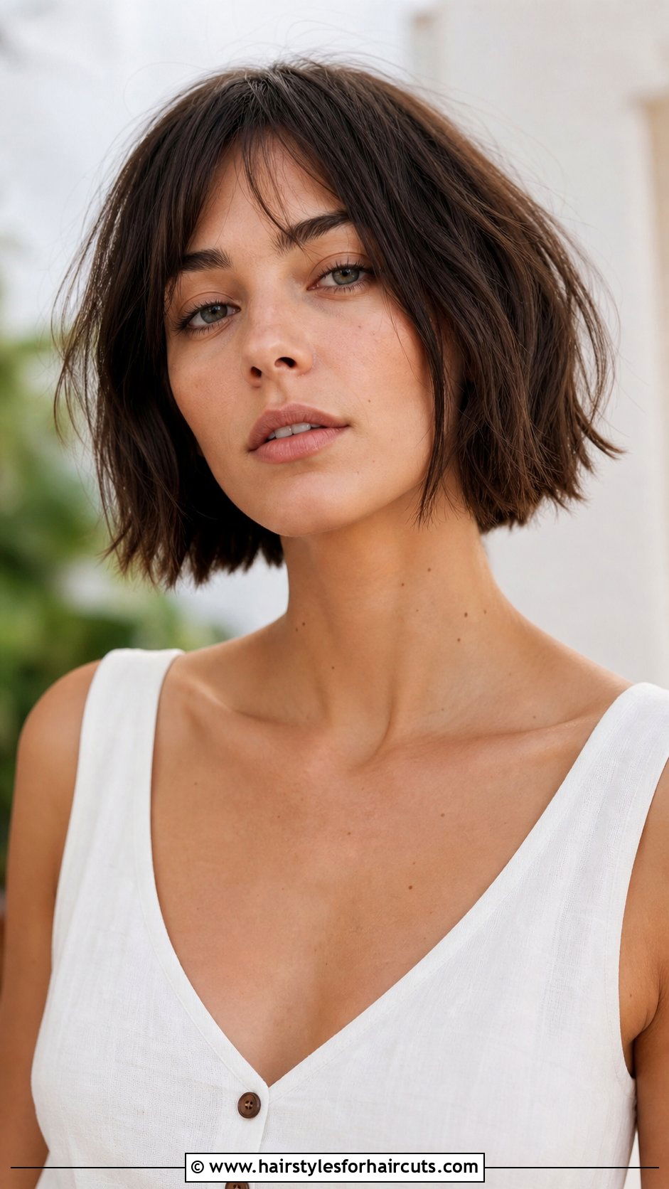 Choppy Bob Haircut - 25 short haircuts for poofy hair - 25 short haircuts for poofy hair