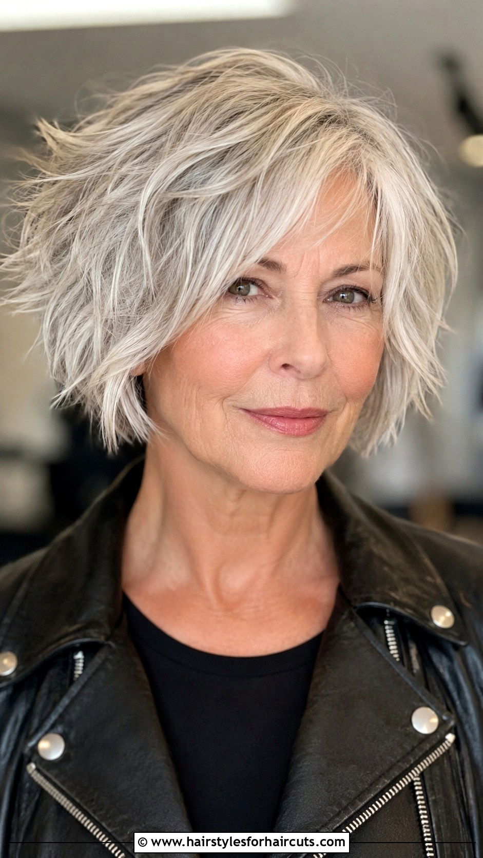 Choppy Bob Haircut - 25 bob hairstyles for women over 60 - 25 bob hairstyles for women over 60