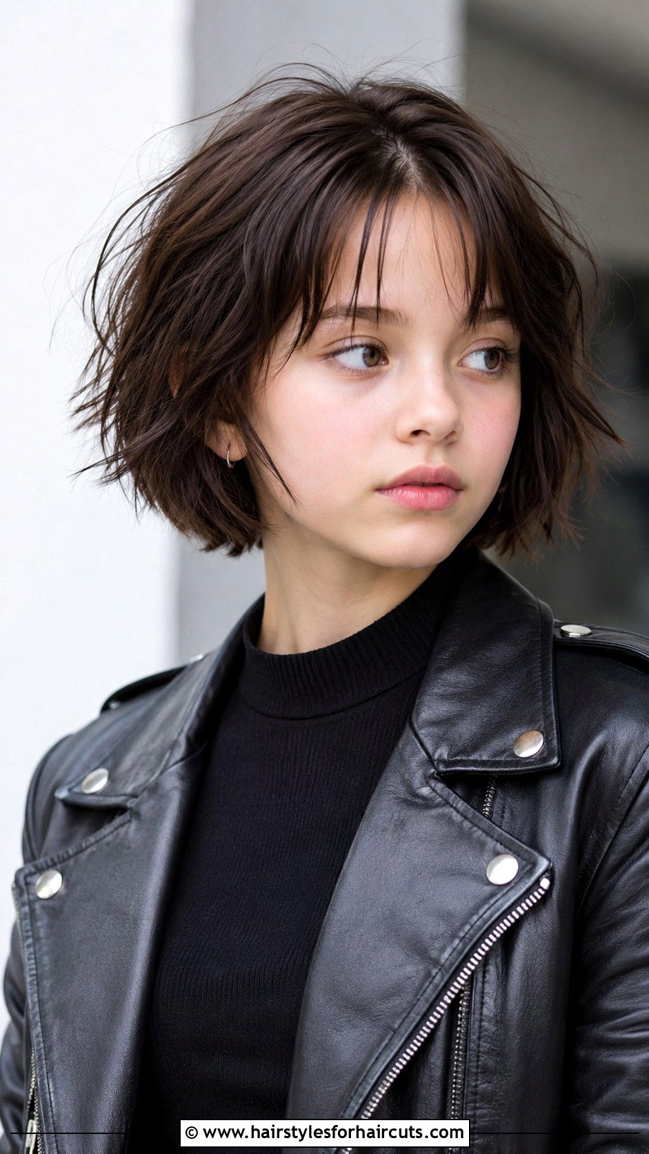 Choppy Bob Haircut - 25 middle school cute hairstyles for short hair - 25 middle school cute hairstyles for short hair