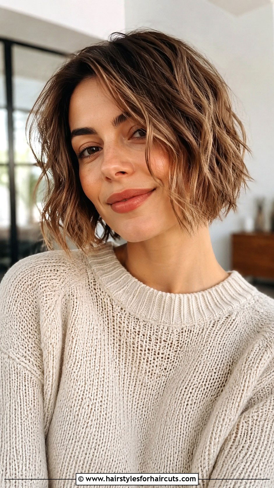 Choppy Bob Haircut - 25 cool haircuts for thin hair - 25 cool haircuts for thin hair