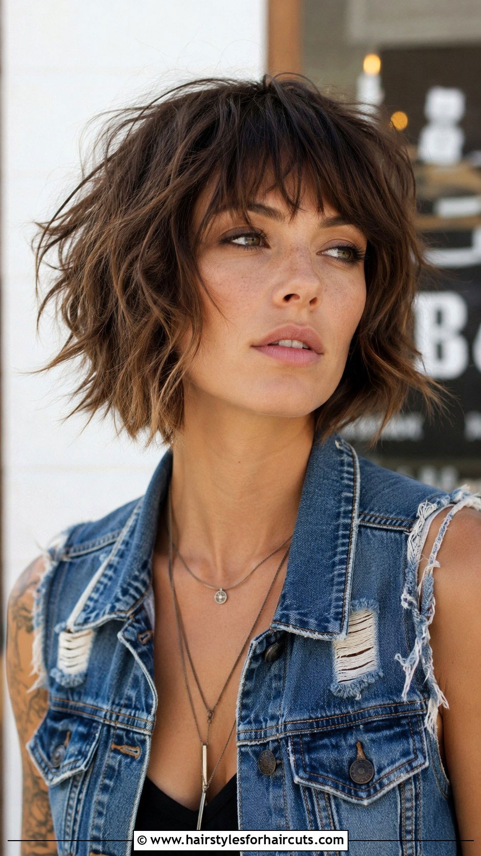 Choppy Bob Haircut - 25 country hairstyles for short hair - 25 country hairstyles for short hair
