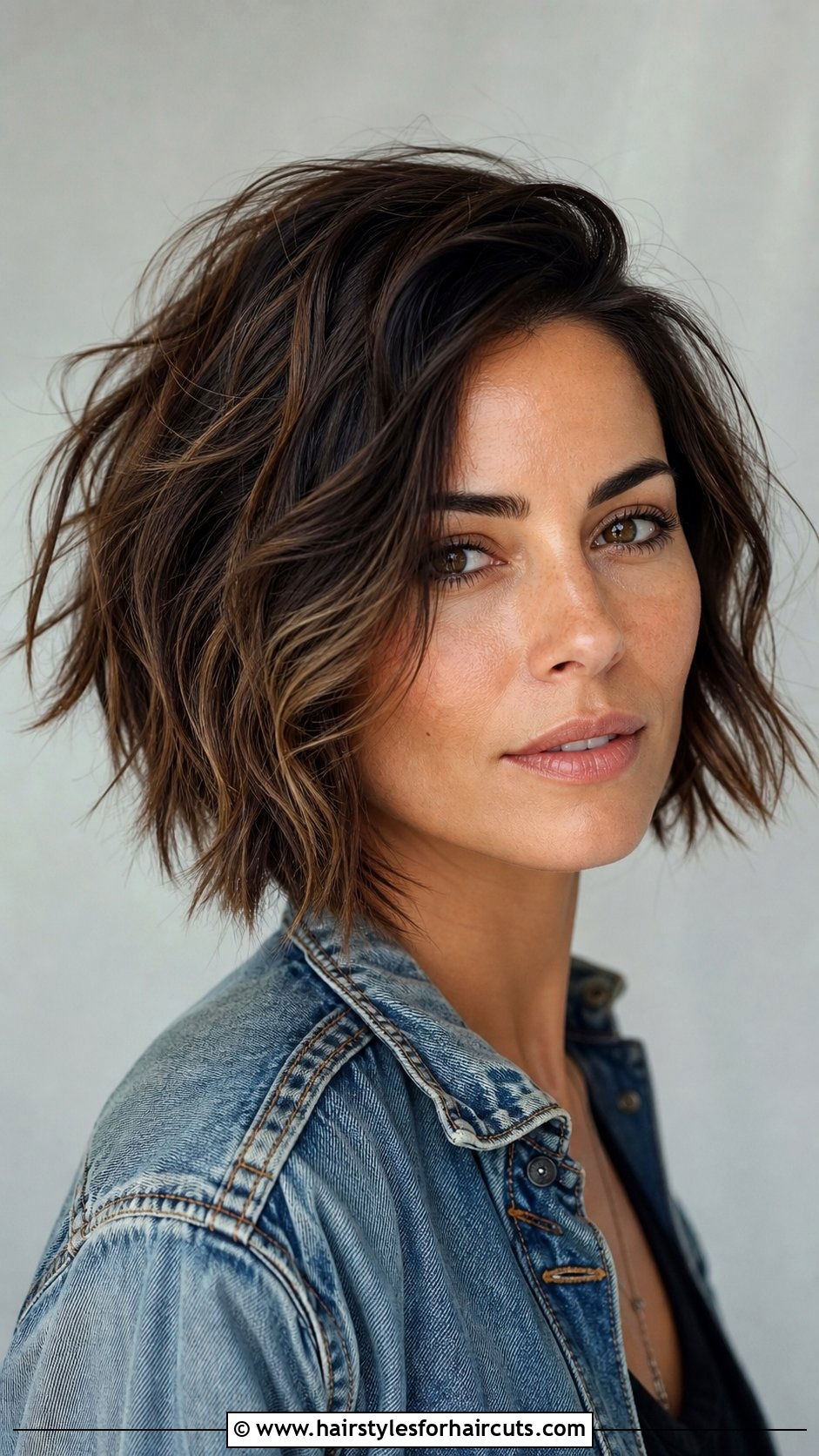 Choppy Bob Haircut - 25 haircuts for 2b 2c hair - 25 haircuts for 2b 2c hair