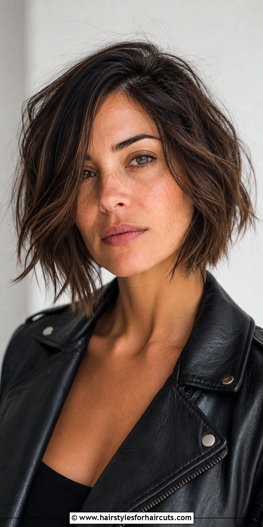 Choppy Bob With Side Part - 25 haircuts for thinning front hair - 25 haircuts for thinning front hair