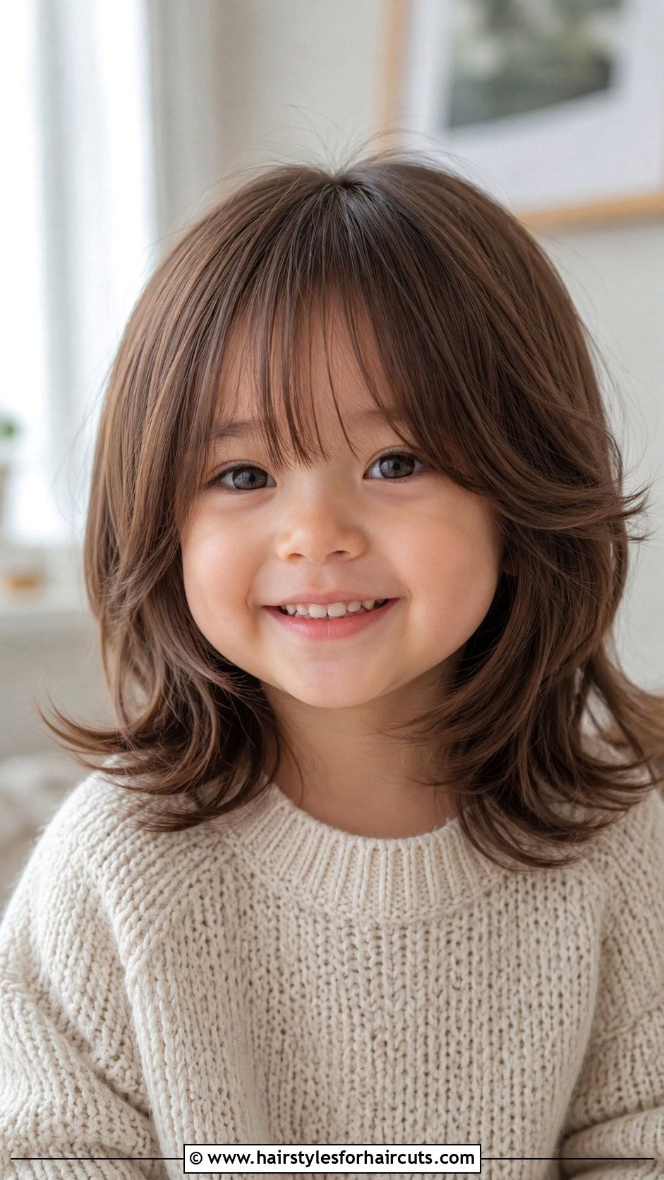 Choppy Bob With Textured Bangs - 25 thin hair toddler girl haircuts with bangs - 25 thin hair toddler girl haircuts with bangs