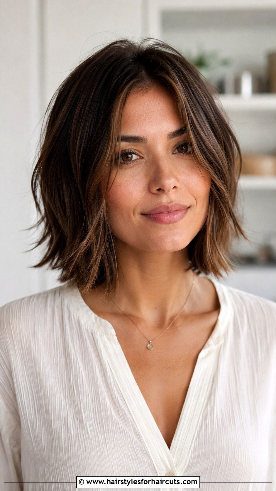 Choppy Collarbone Cut - 25 choppy haircuts - 25 choppy haircuts