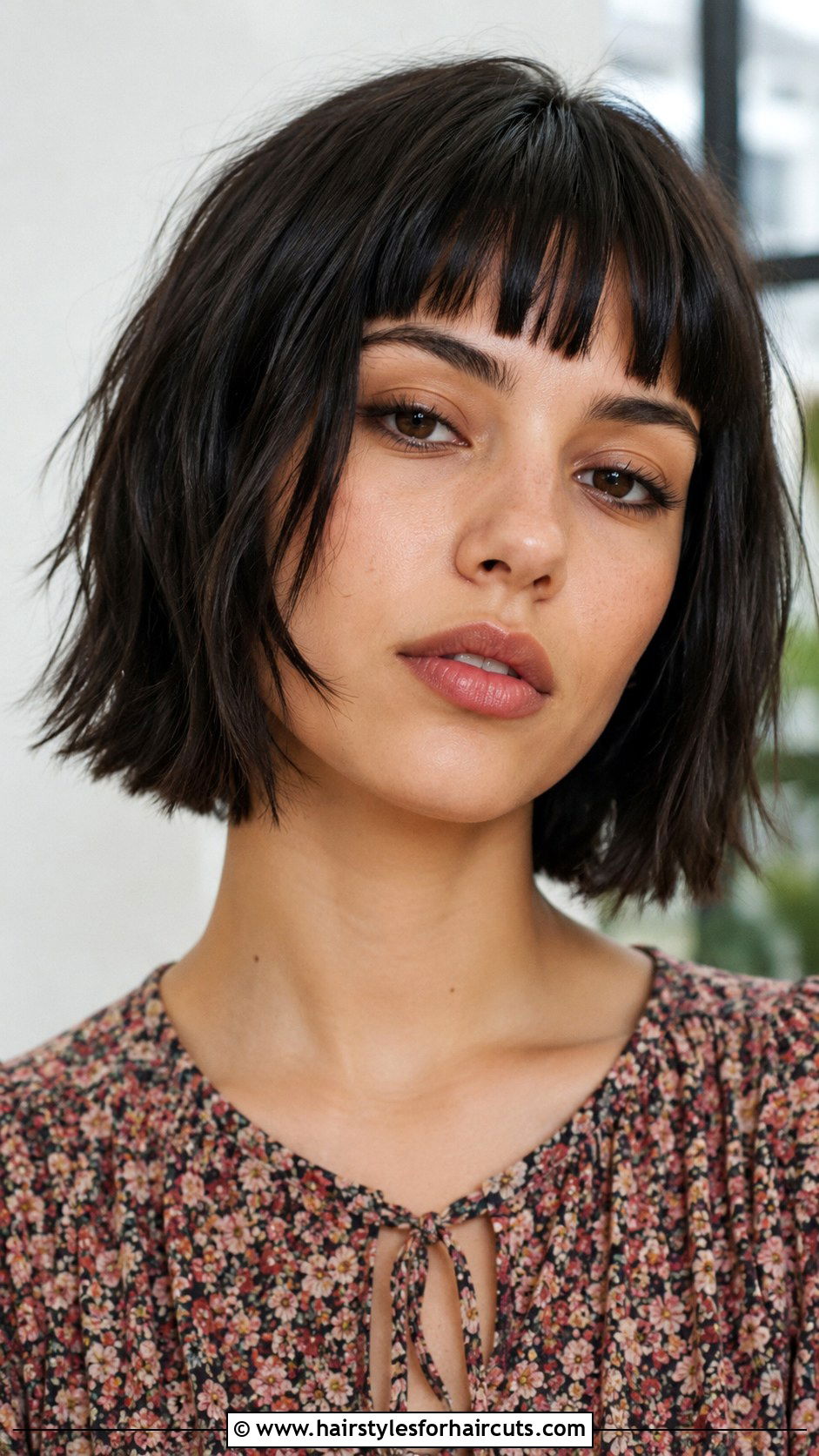 Choppy Curtain Bangs Bob - 25 botched haircuts - 25 botched haircuts