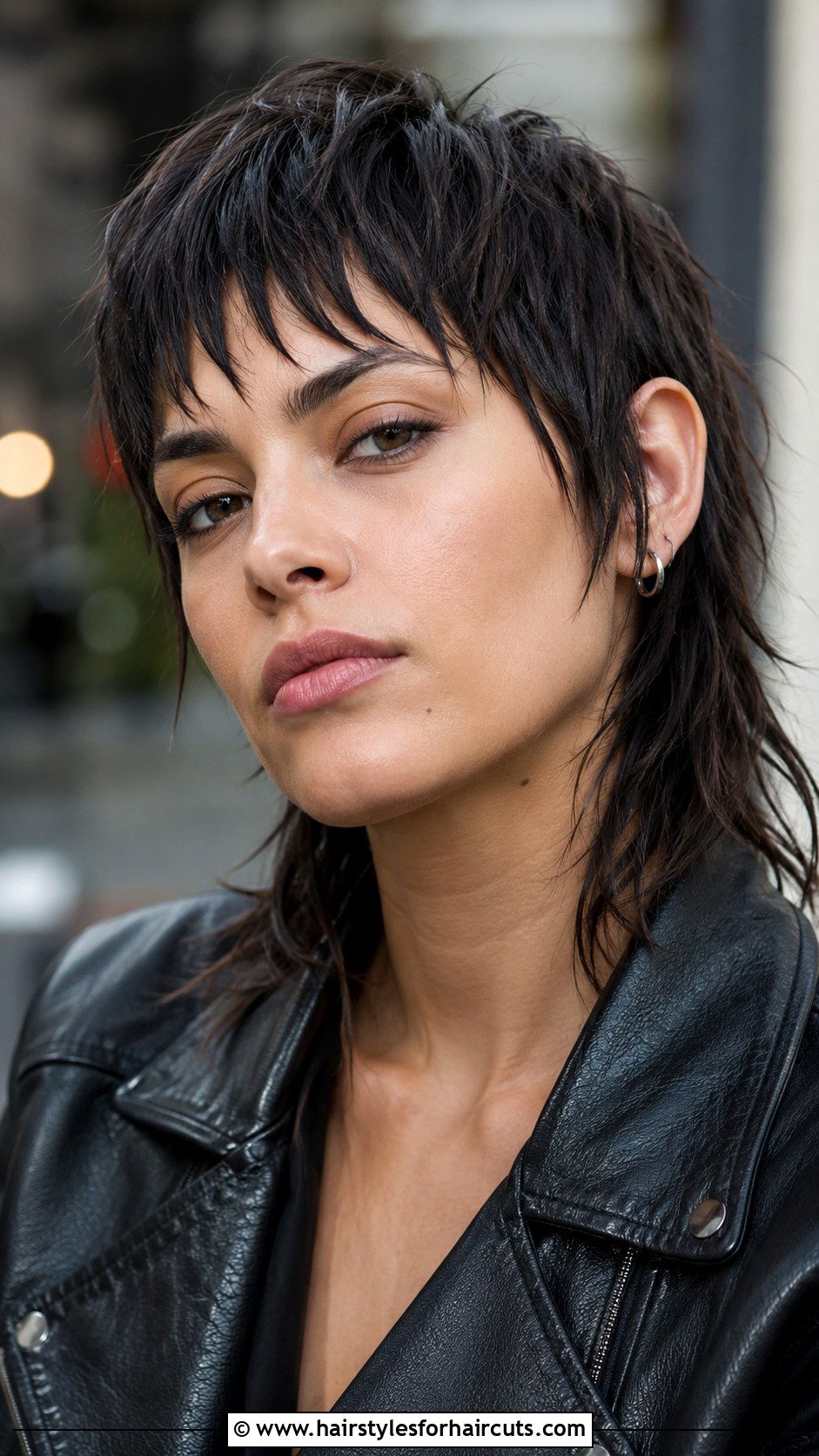 Choppy Eyebrow Fringe With Mullet - 25 eyebrow haircuts - 25 eyebrow haircuts