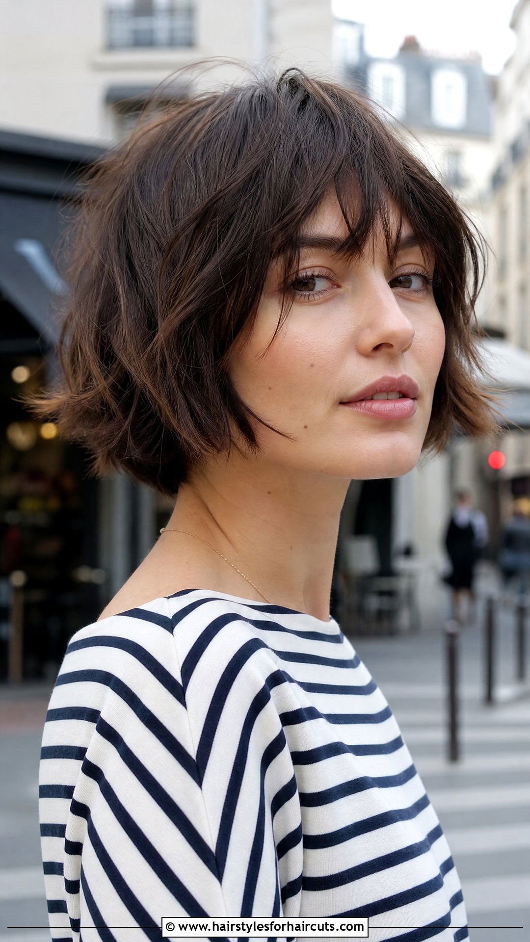 Choppy French Short Bob - 25 choppy short haircuts - 25 choppy short haircuts