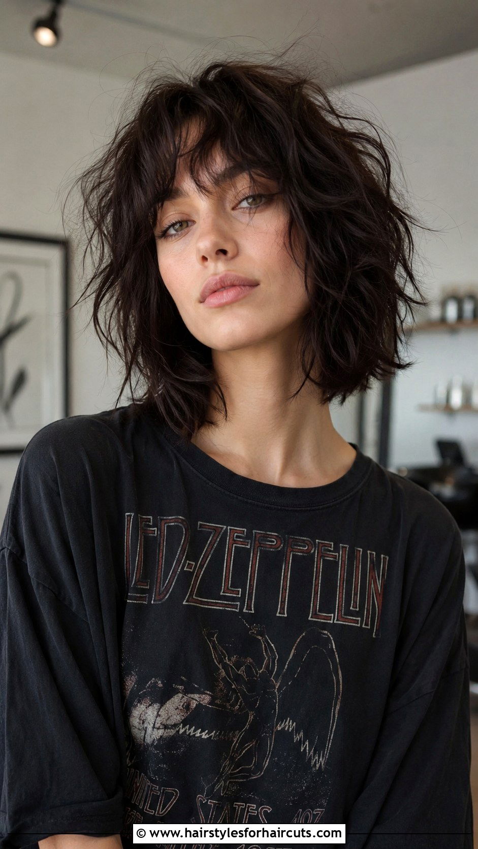 Choppy Grunge Bob - 25 grunge hairstyles - 25 grunge hairstyles