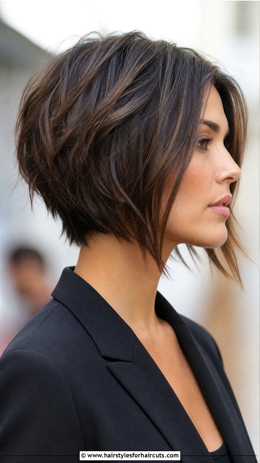 Choppy Inverted Bob - 25 choppy haircuts - 25 choppy haircuts