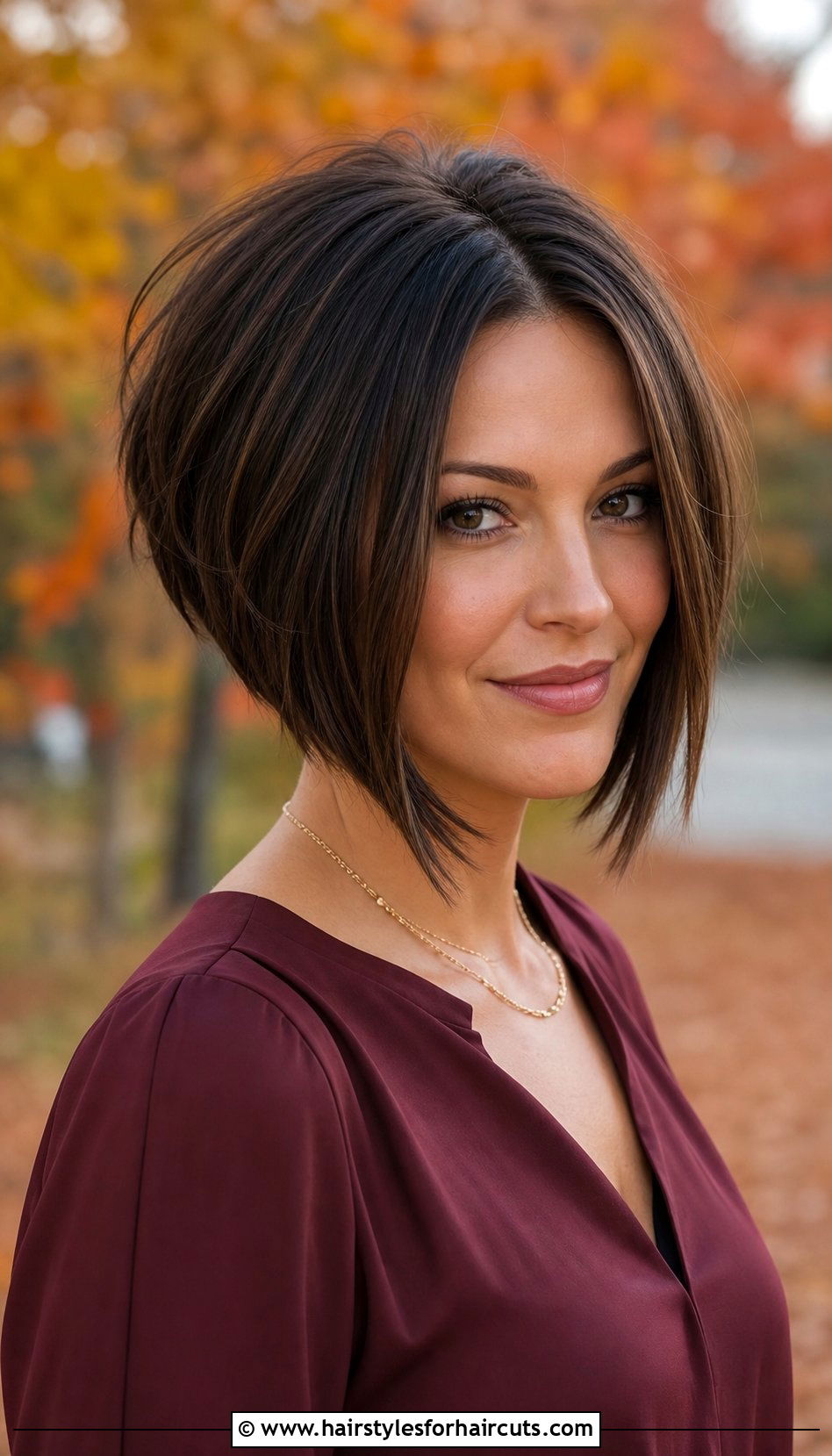 Choppy Inverted Bob - 25 messy haircuts for straight hair - 25 messy haircuts for straight hair