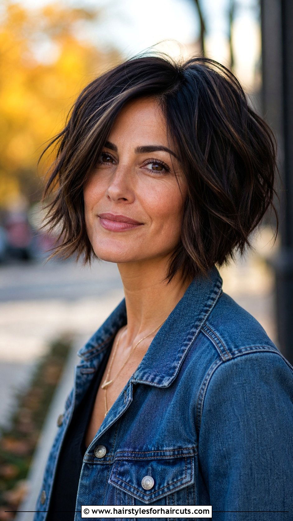 Choppy Layered Bob - 25 cute hairstyles for thin shoulder length hair - 25 cute hairstyles for thin shoulder length hair