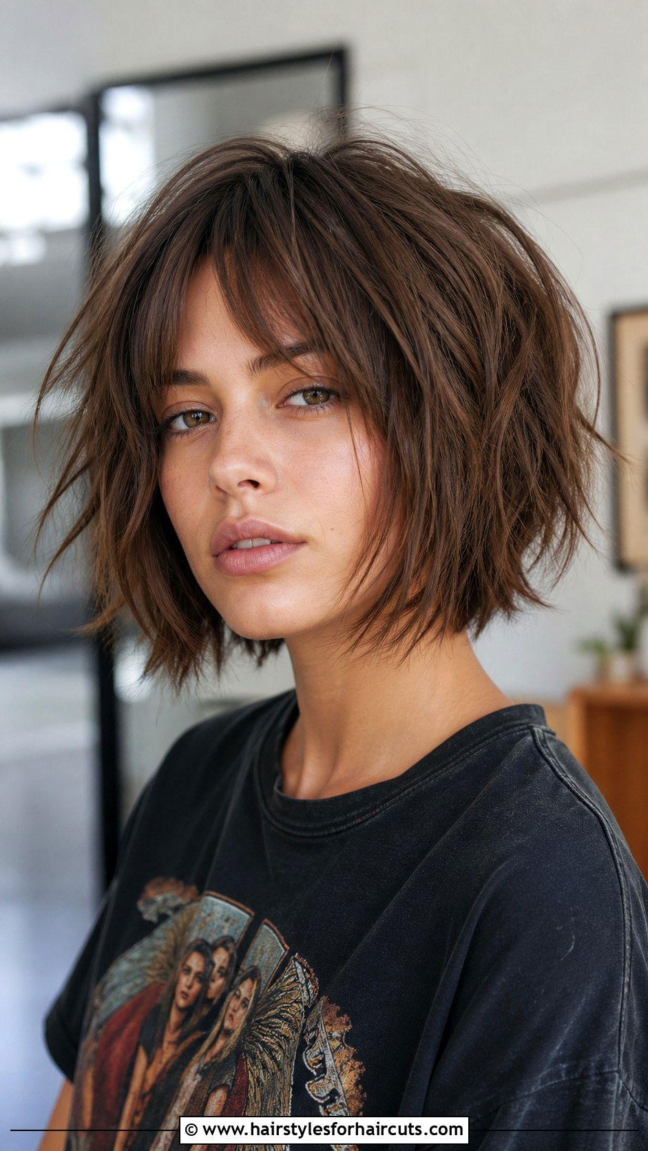 Choppy Layered Bob - 25 diva haircuts - 25 diva haircuts