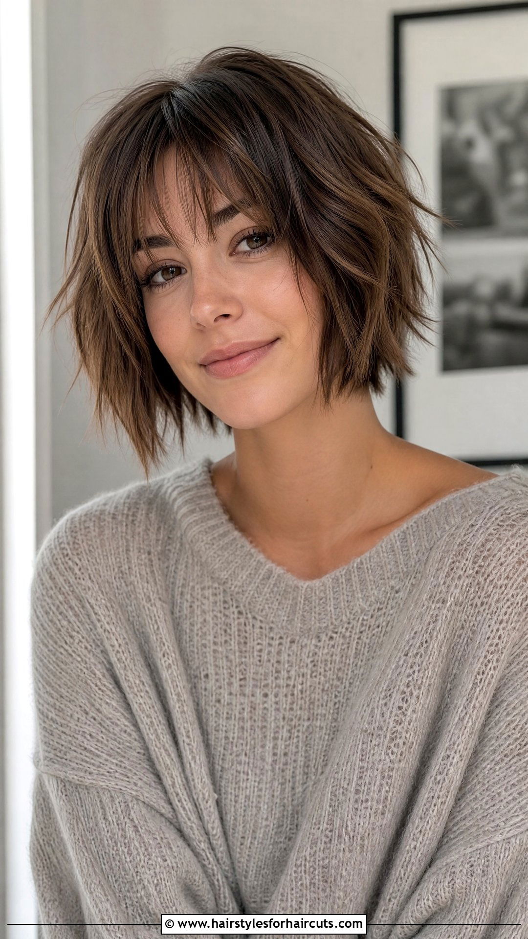 Choppy Layered Bob - 25 alt hairstyles for short hair - 25 alt hairstyles for short hair