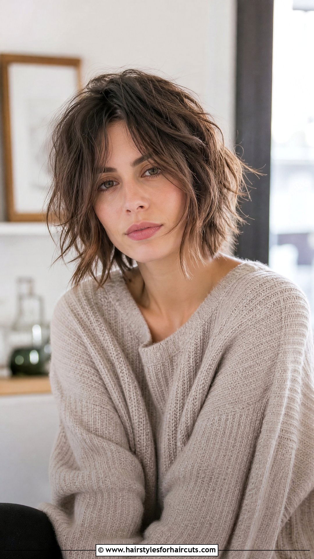 Choppy Layered Bob - 25 haircuts delray beach - 25 haircuts delray beach