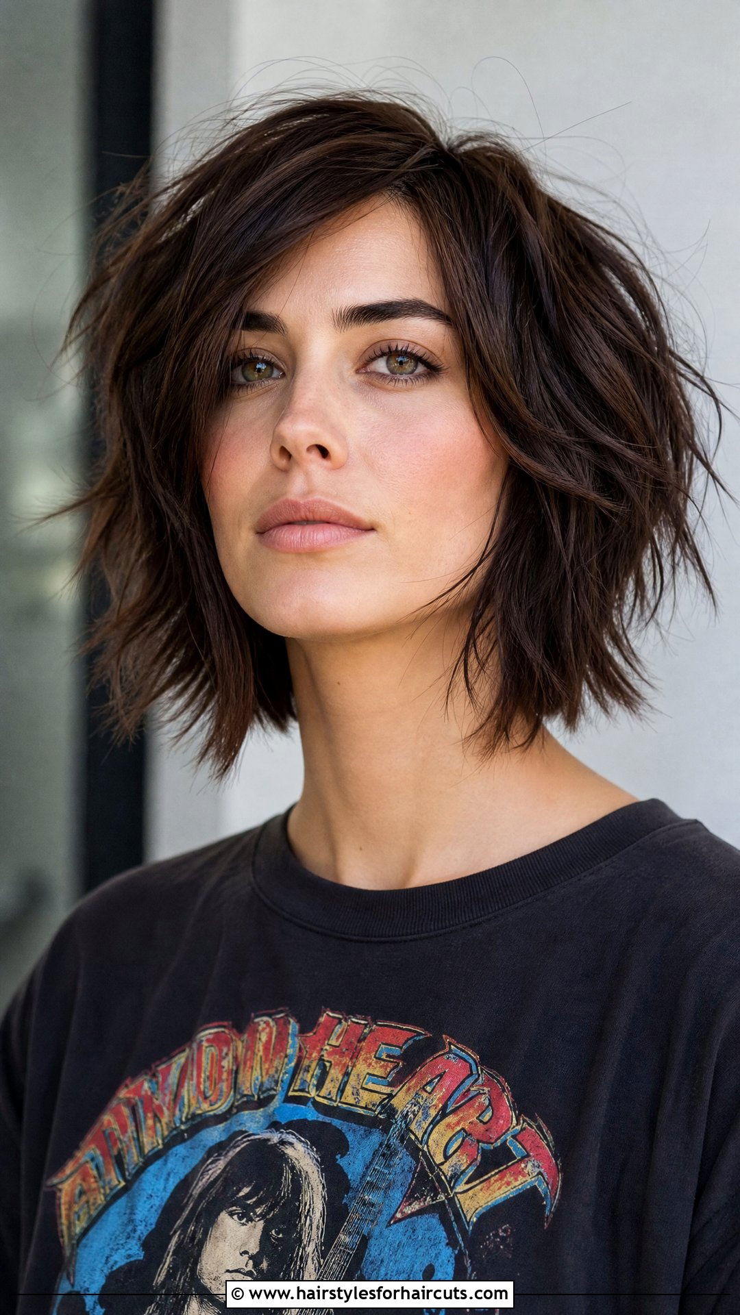 Choppy Layered Bob - 25 thick hair short layered haircuts - 25 thick hair short layered haircuts