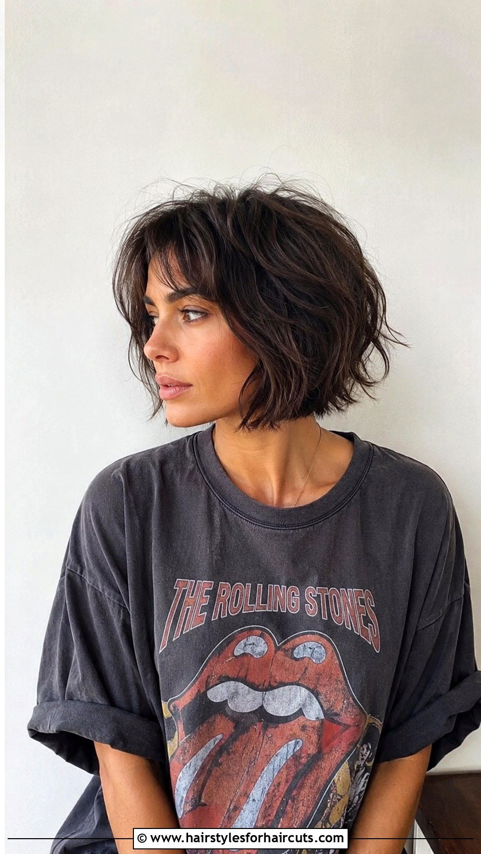 Choppy Layered Bob - 25 baddie hairstyles for short hair - 25 baddie hairstyles for short hair