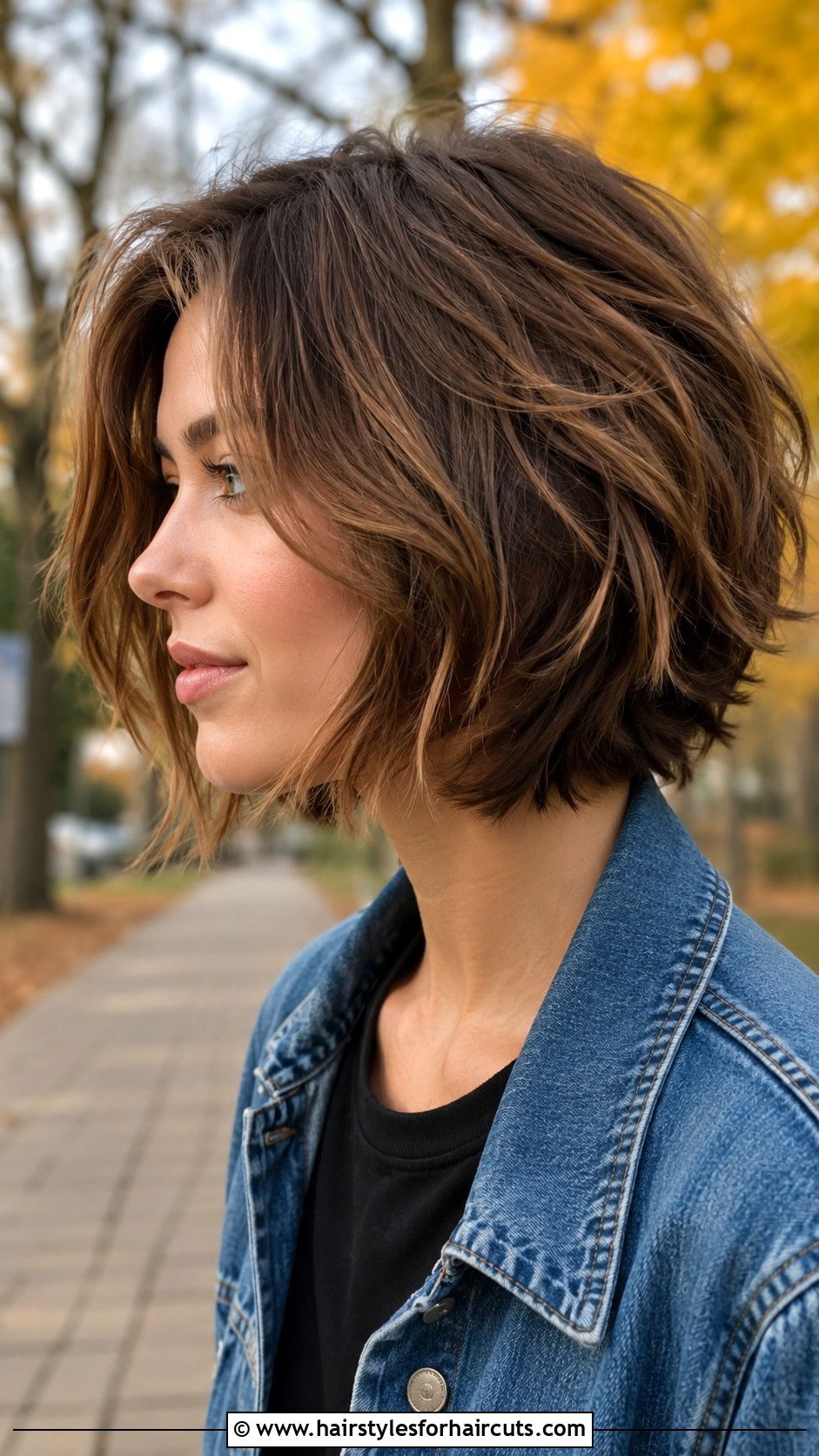 Choppy Layered Bob - 25 short layered haircuts for medium length hair - 25 short layered haircuts for medium length hair