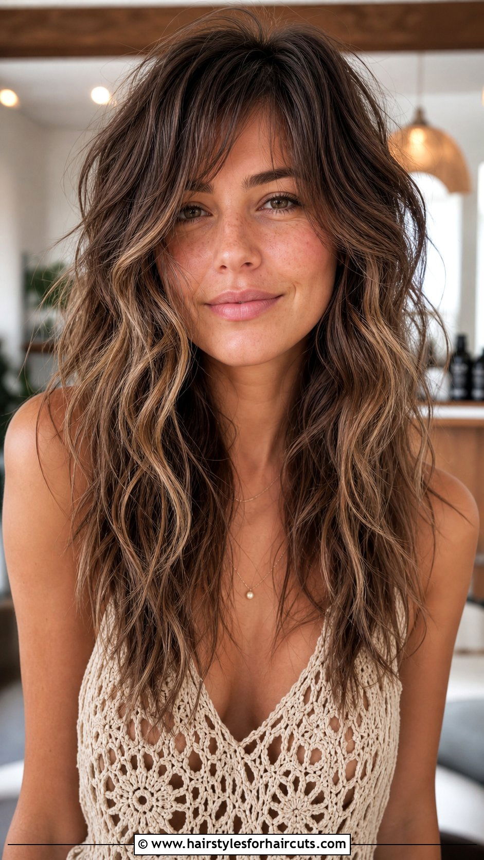 Choppy Layered Haircut For Wavy Hair - 25 haircuts for wavy hair - 25 haircuts for wavy hair