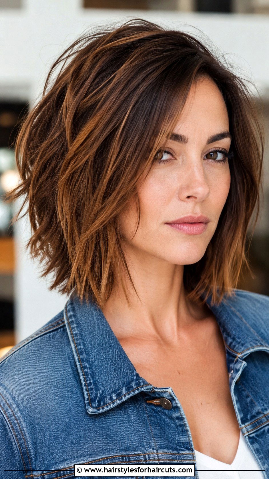 Choppy Layered Lob - 25 bulk haircuts - 25 bulk haircuts