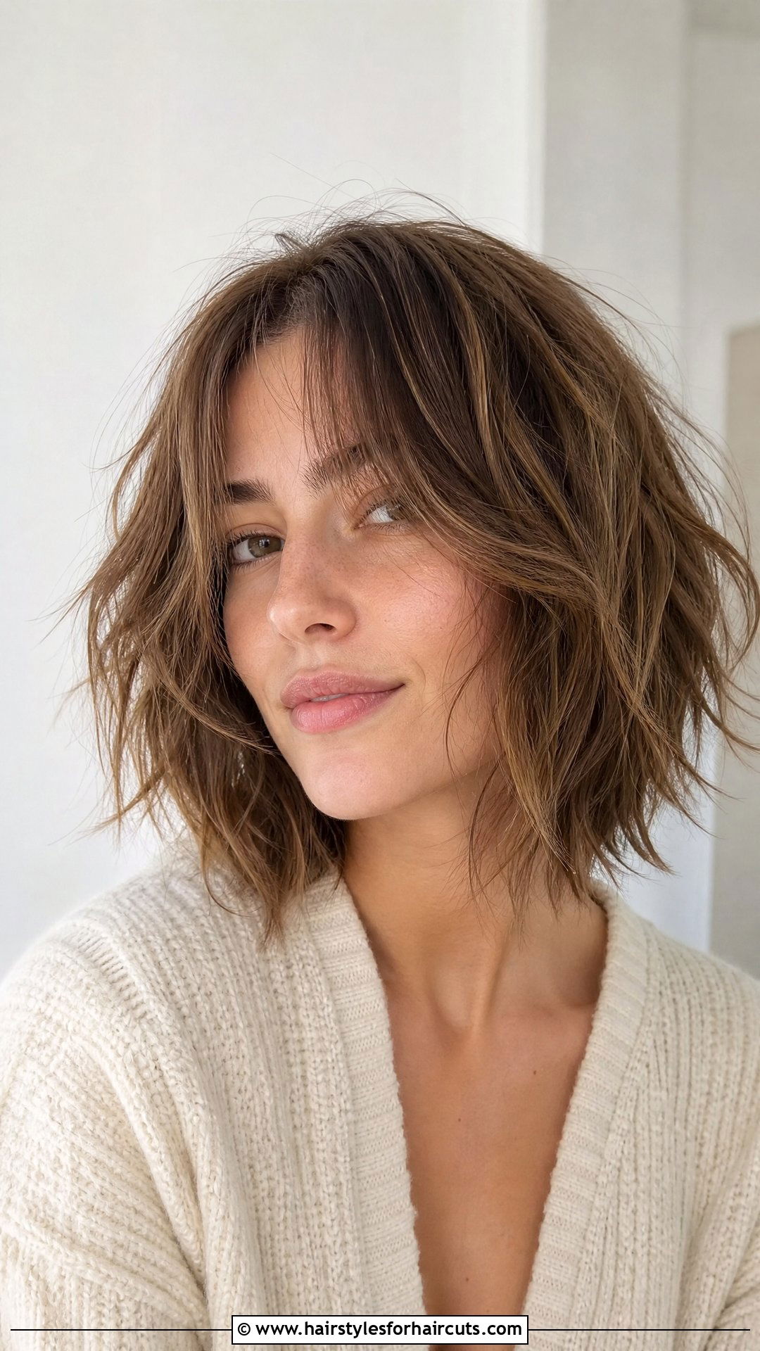 Choppy Layered Lob - 25 wicked hairstyles - 25 wicked hairstyles
